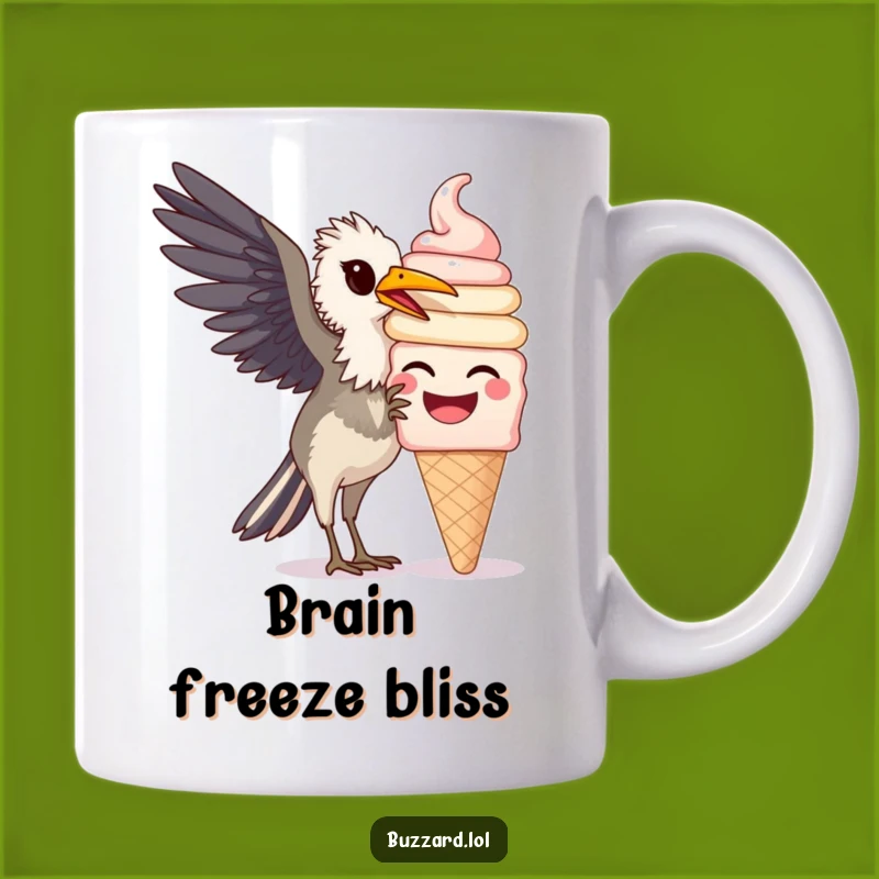 Funny Buzzard Ice Cream Lover Mug: A Hilarious Treat for Sweet Tooth