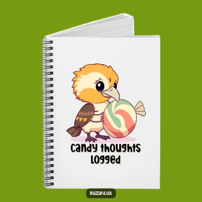 Funny Buzzard Candy Thoughts Journal: Write Your Sweet Musings